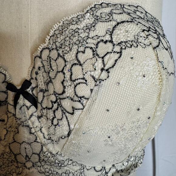 Victoria's Secret Dream Angels Strapless Multi-Way Bra 36DD Lace Straps Not Incl - Picture 6 of 10